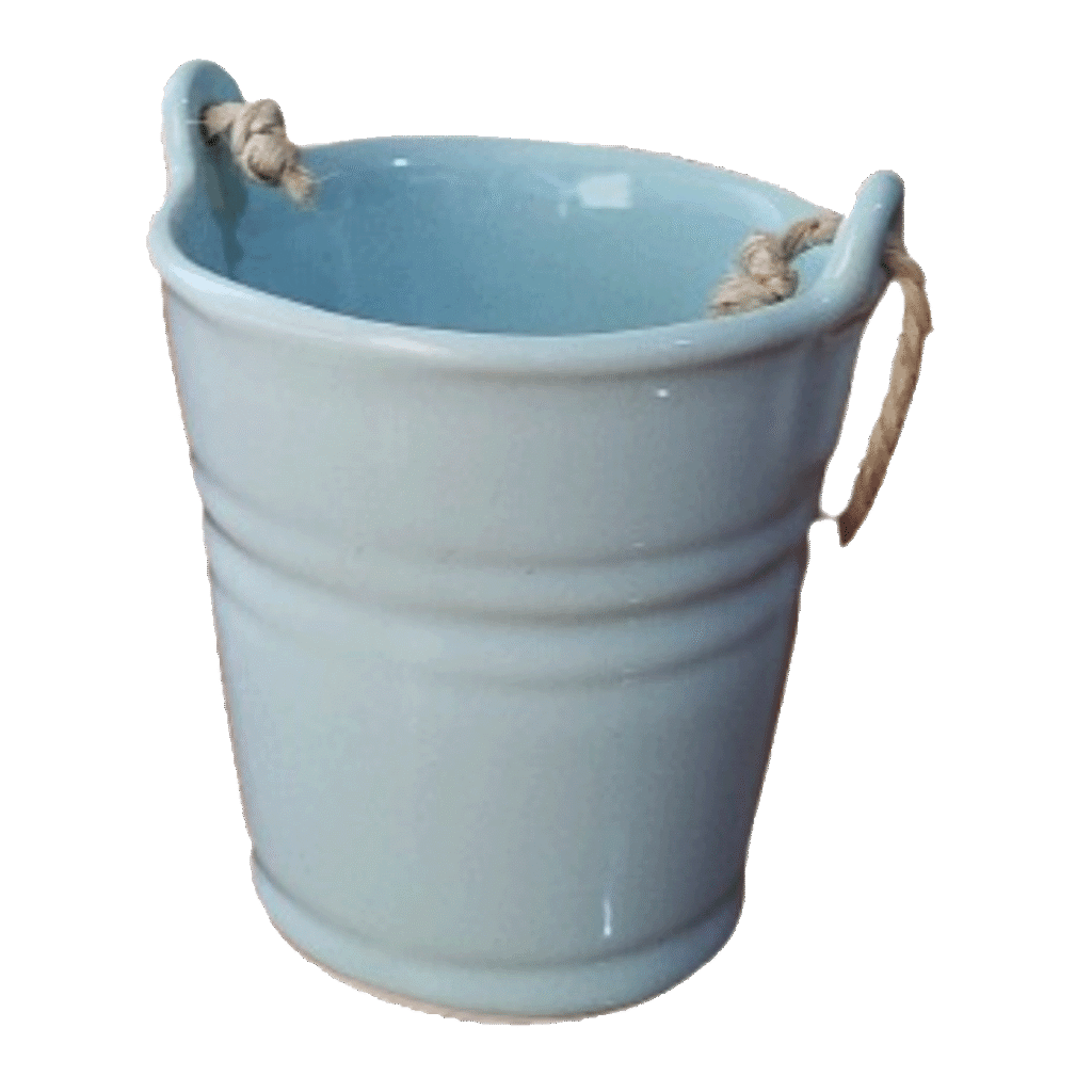 cubeta azul